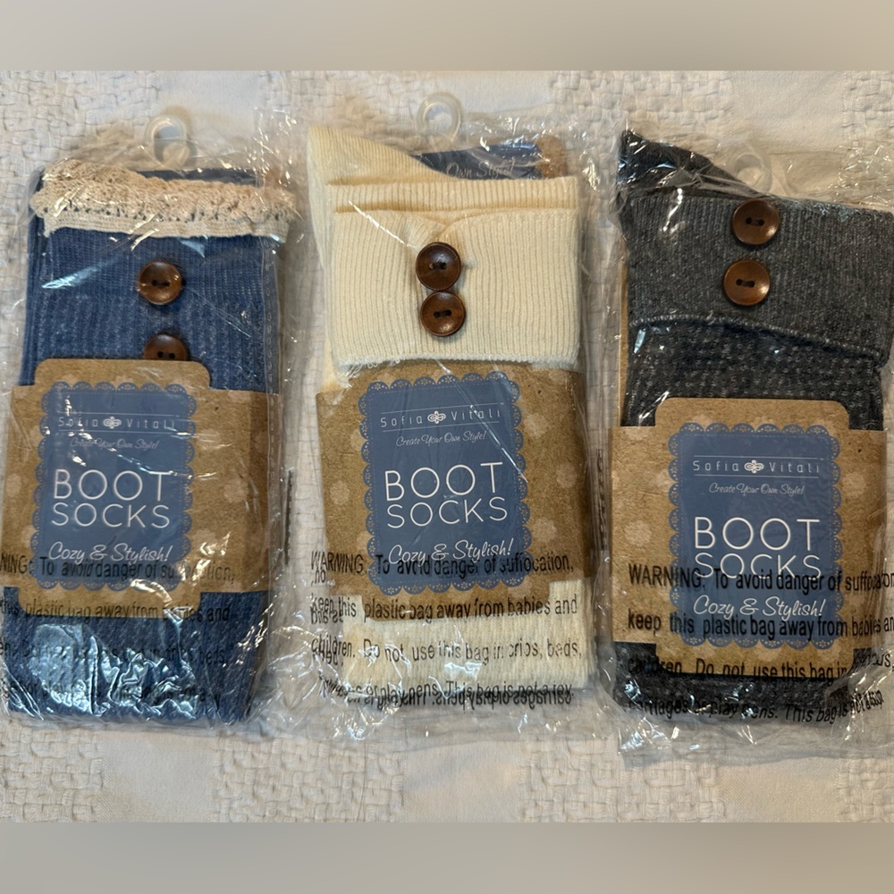 Sofia Vitali 3 Boot Socks